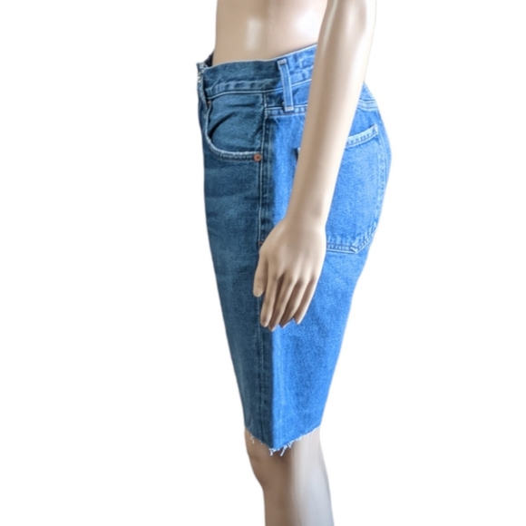 CITIZENS OF HUMANITY Dree High Rise Cut Off Shorts-28 - Picture 5 of 15